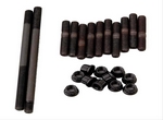Valve Cover Studs, Black Oxide, Zinc Plated, Ford, Small Block, Tall,